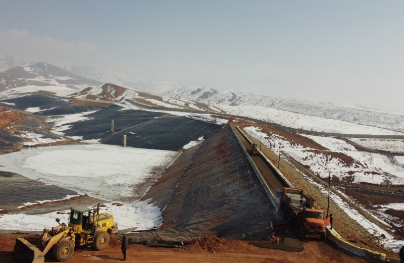 Inauguration of Tailings Dam Project "Zarshoran Gold Factory" Zarshoran Dam, an environmental step to prevent the leakage of pollution from the gold extraction process, was inaugurated.