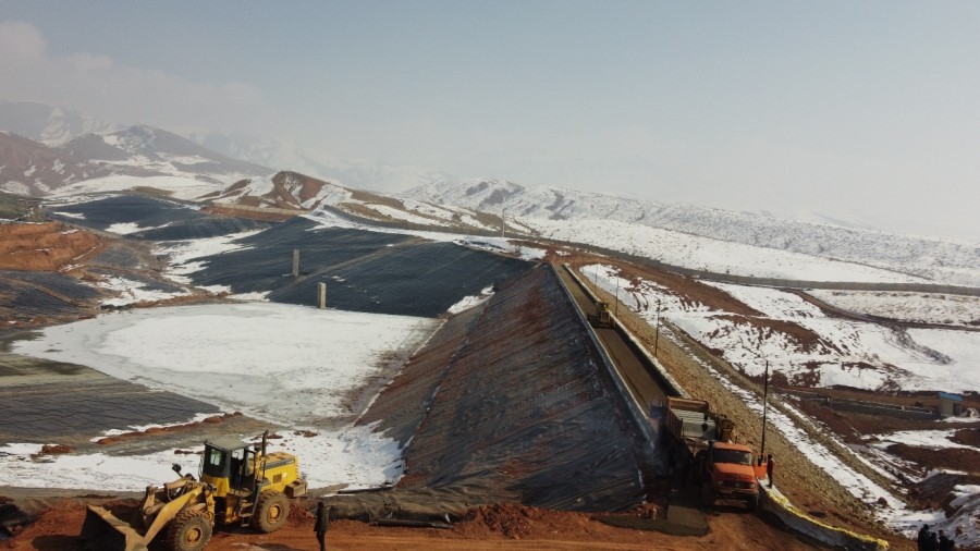 Inauguration of Tailings Dam Project "Zarshoran Gold Factory" Zarshoran Dam, an environmental step to prevent the leakage of pollution from the gold extraction process, was inaugurated.