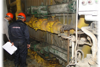 تعمیر و تعویض لوله های تزریق گاز نیرگاه بخار بندرعباس