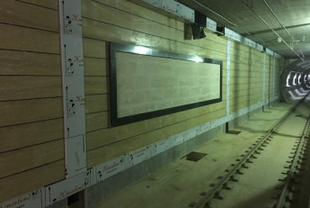عملیات اجرایی کارهای باقیمانده احداث ایستگاه میدان قطب (شماره 9) خط یک قطار شهری تبریز و حومه و سازه های جانبی