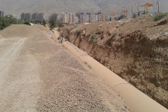 مطالعات شبکه جمع آوری آبهای سطحی و مهار سیلاب منطقه 22 تهران  